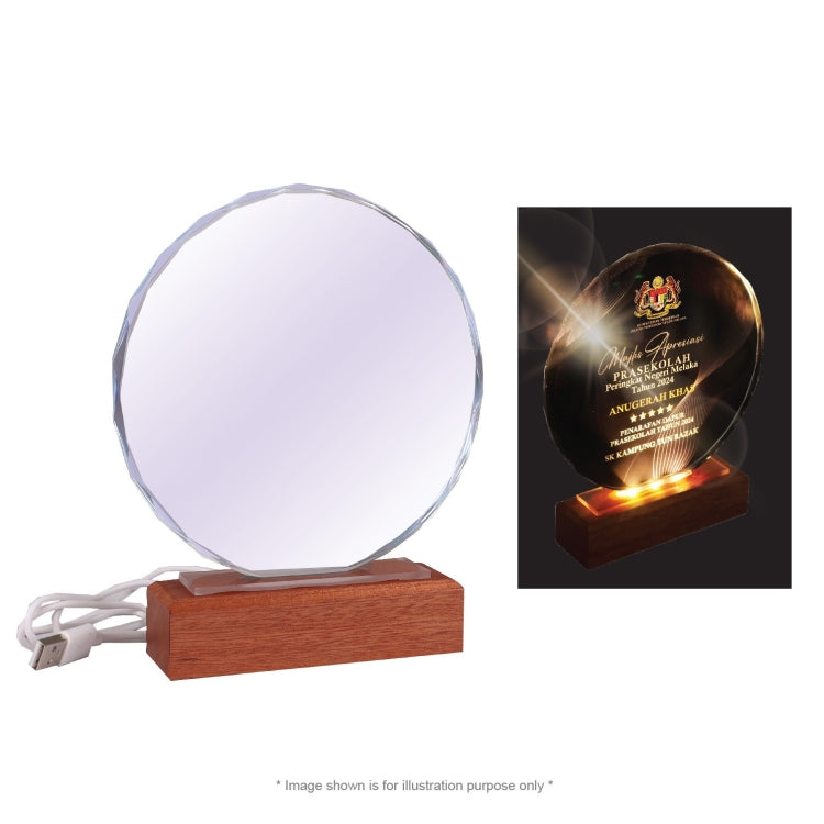 CY 1274 Crystal with LED Light | Trophy