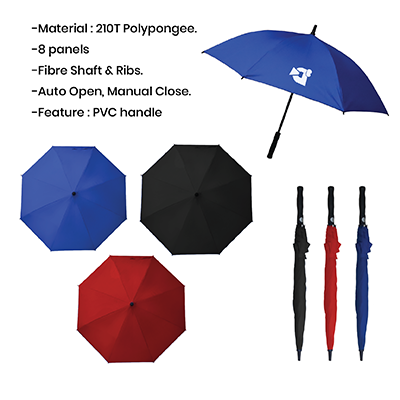 23" Auto-Open Promo Quality Umbrella