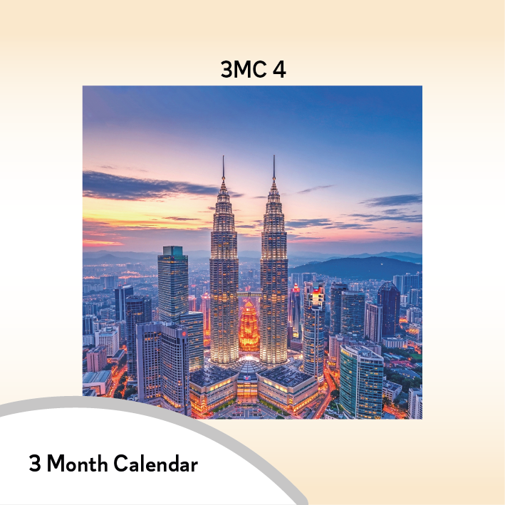 3 Month Calendar 2027