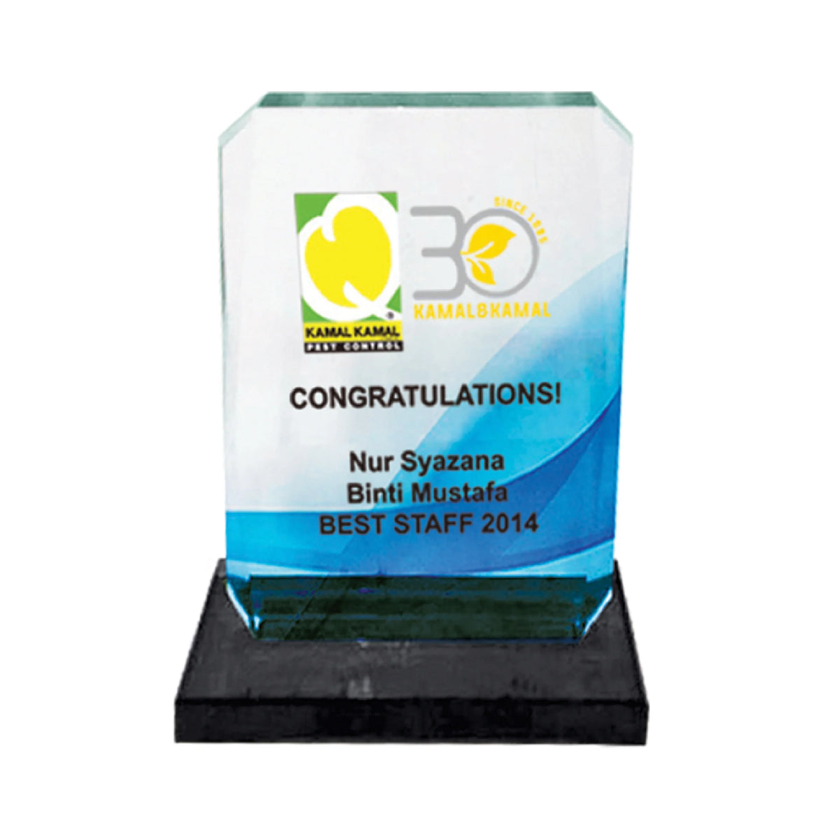 Crystal Plaque (CP18)