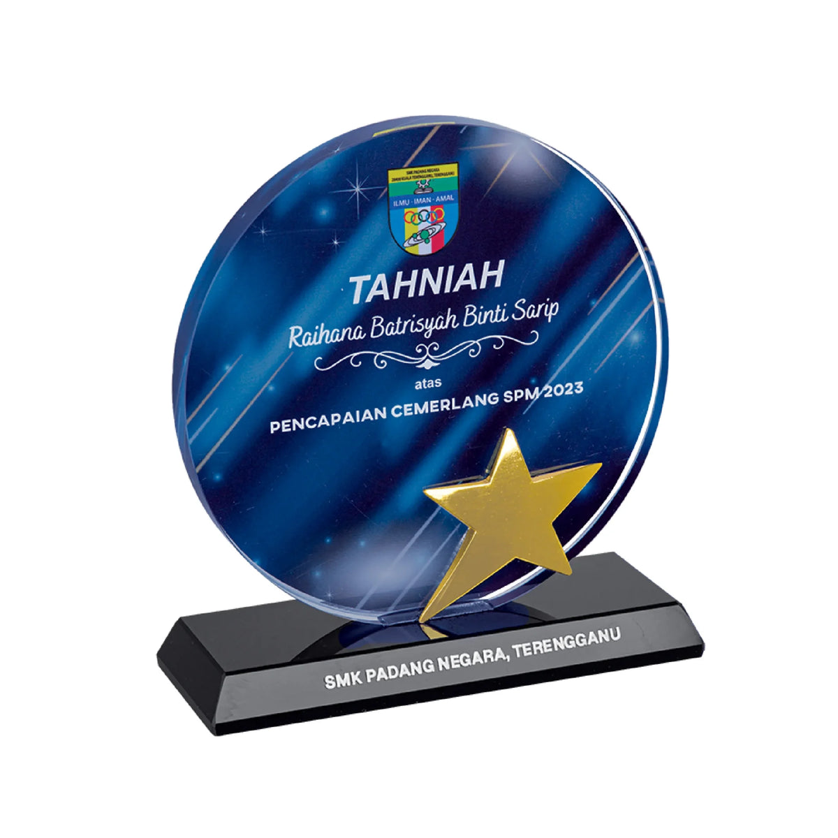 Crystal Plaque (CP3856)