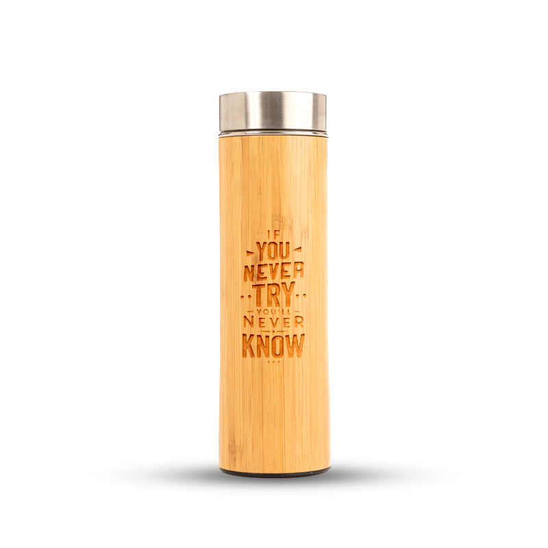 Wooden Tumbler with personalised design and Name