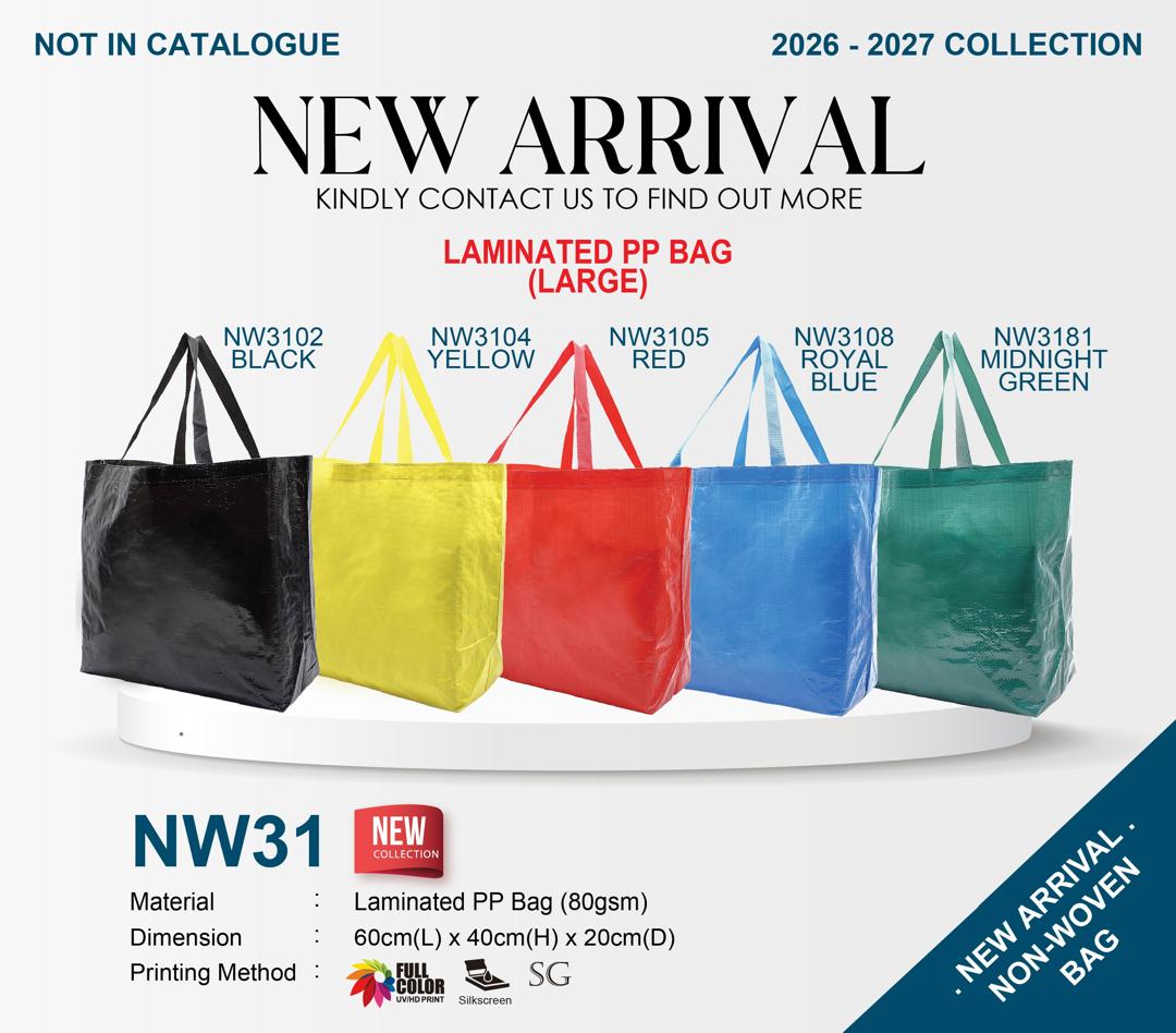NW31 Laminated PP Woven Bag Large | Shopping bag