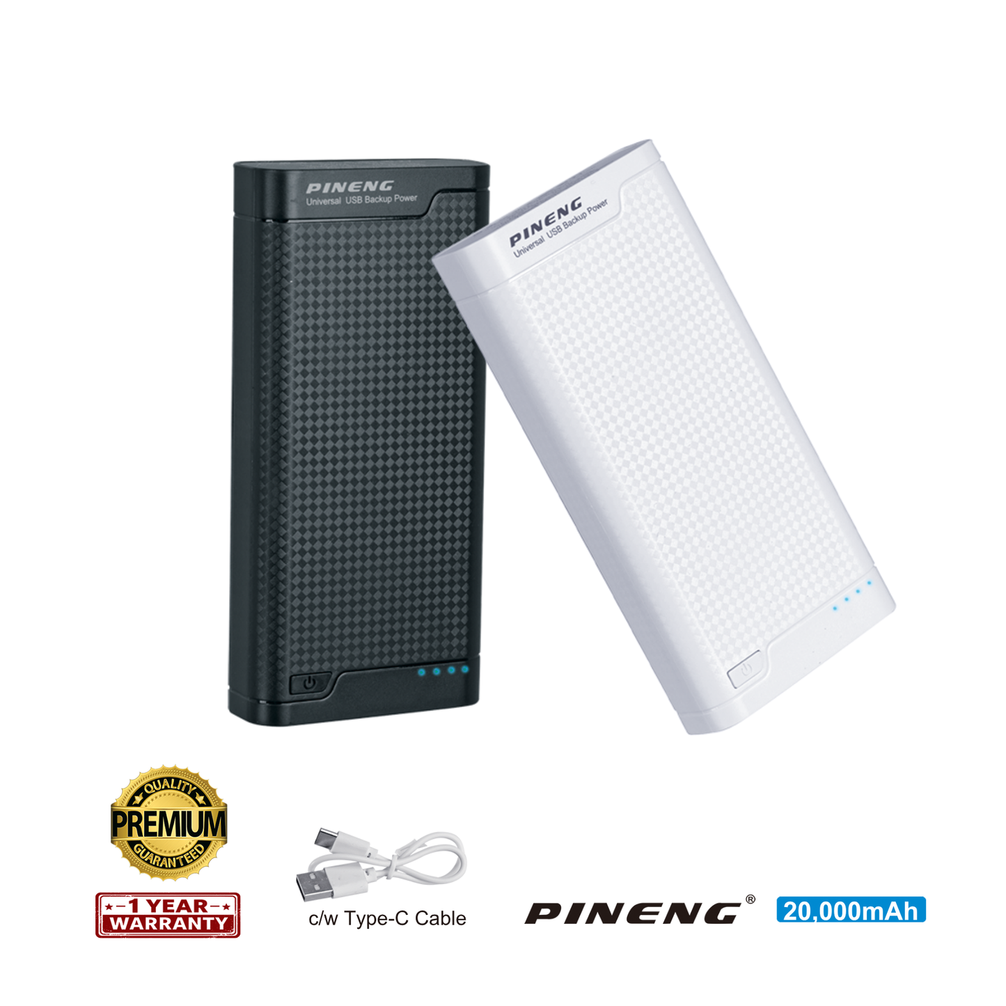 PINENG PN-932 20000mAh Lithium Polymer Power Bank