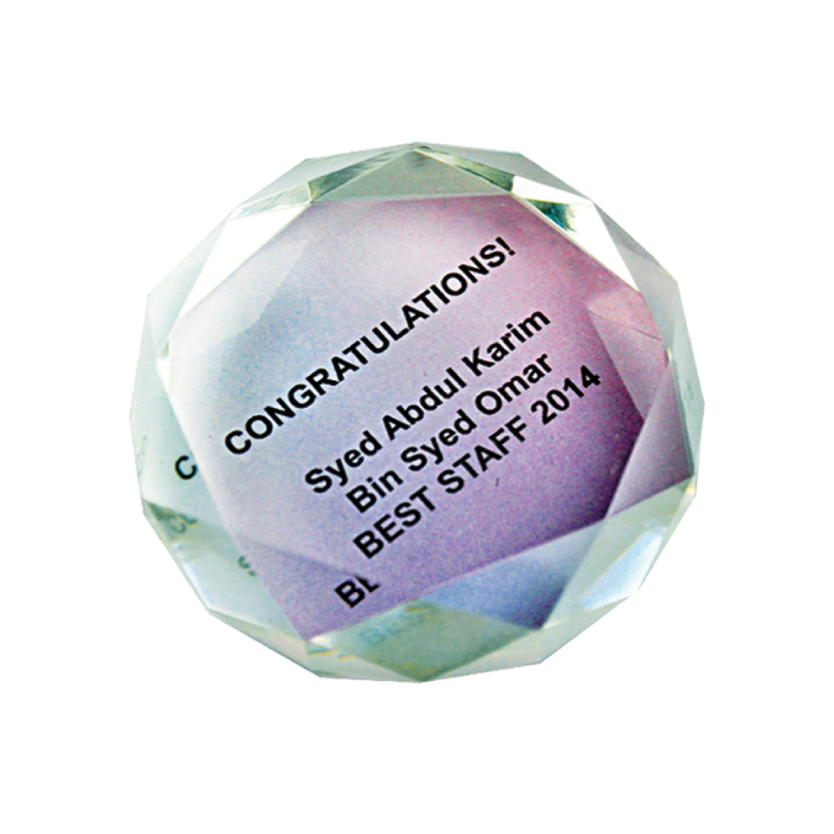 Crystal Paper Weight (PW217)