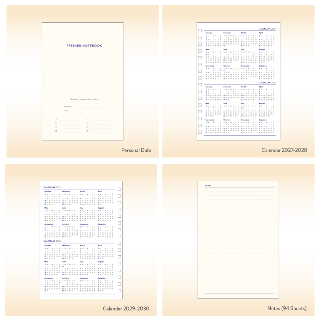 Premier Notebook Thermo PU Dora