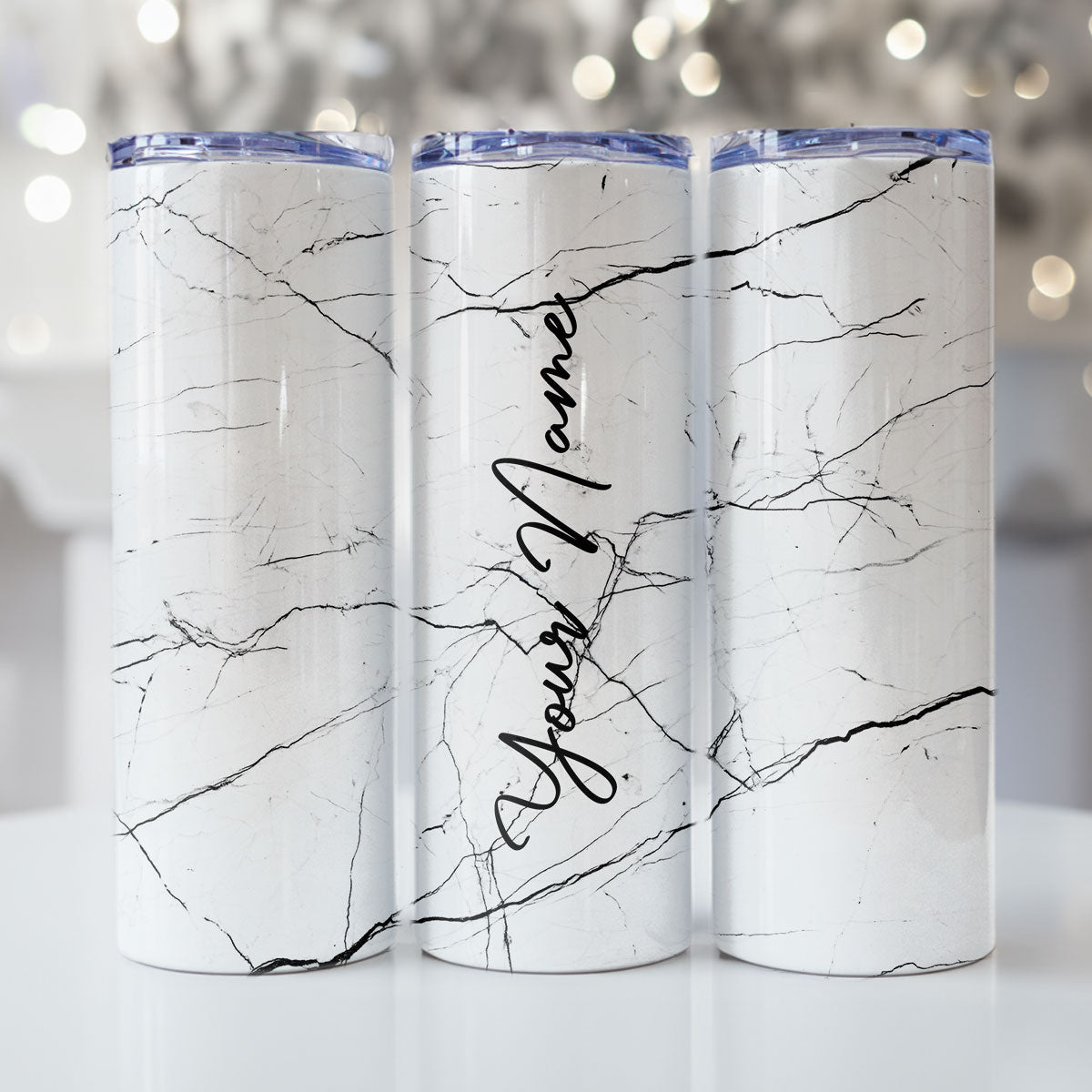 Personalised Tumbler watercolour design RD5
