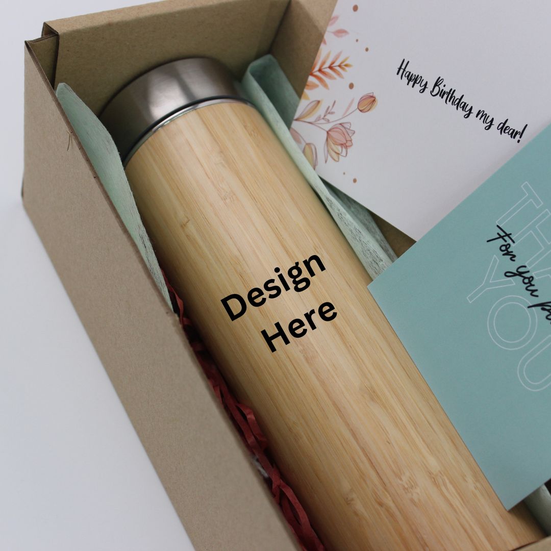 Wooden Tumbler with personalised design and Name