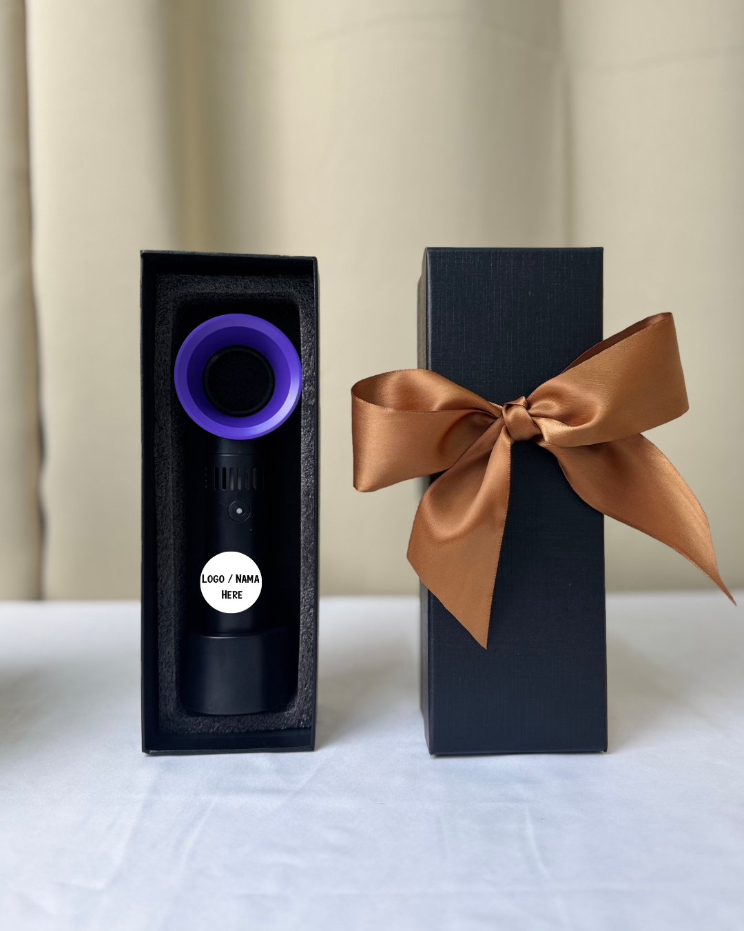 Corporate Gift Set Portable Rechargeable Fan MOQ 10set