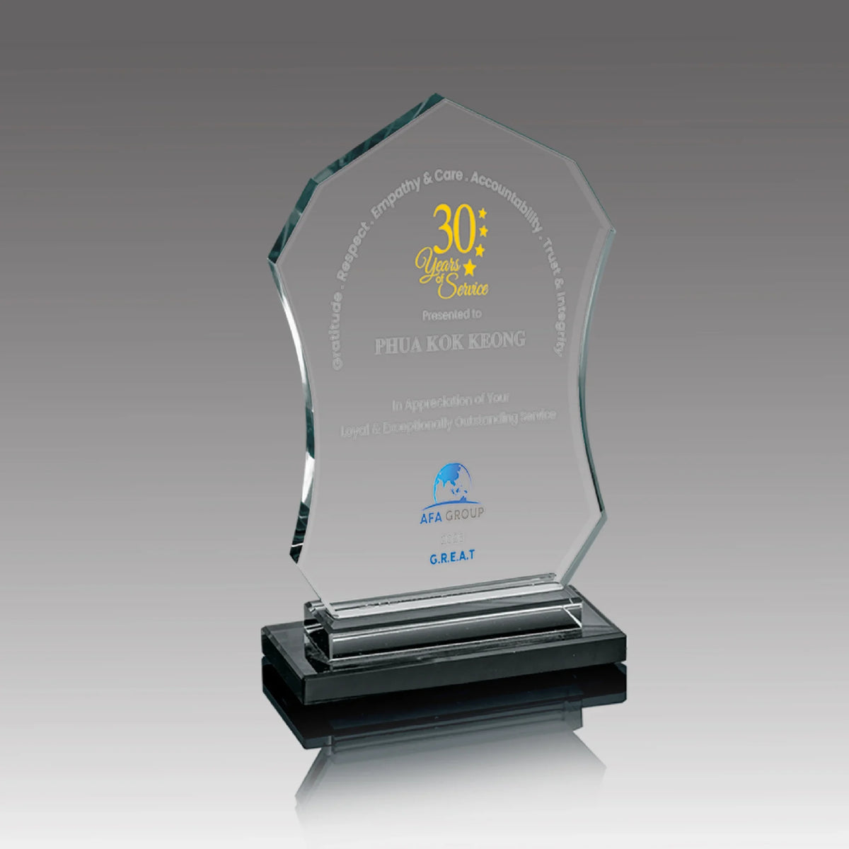 Crystal Plaque (CP3917)