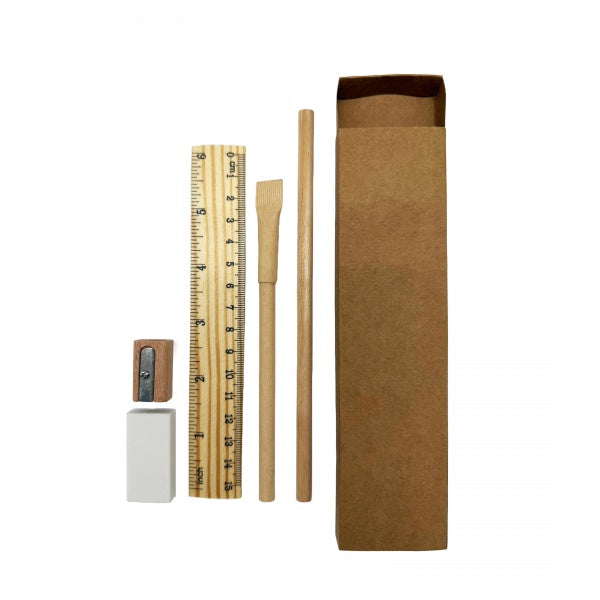 EC28 Eco Stationery Set - Custom Logo Printing