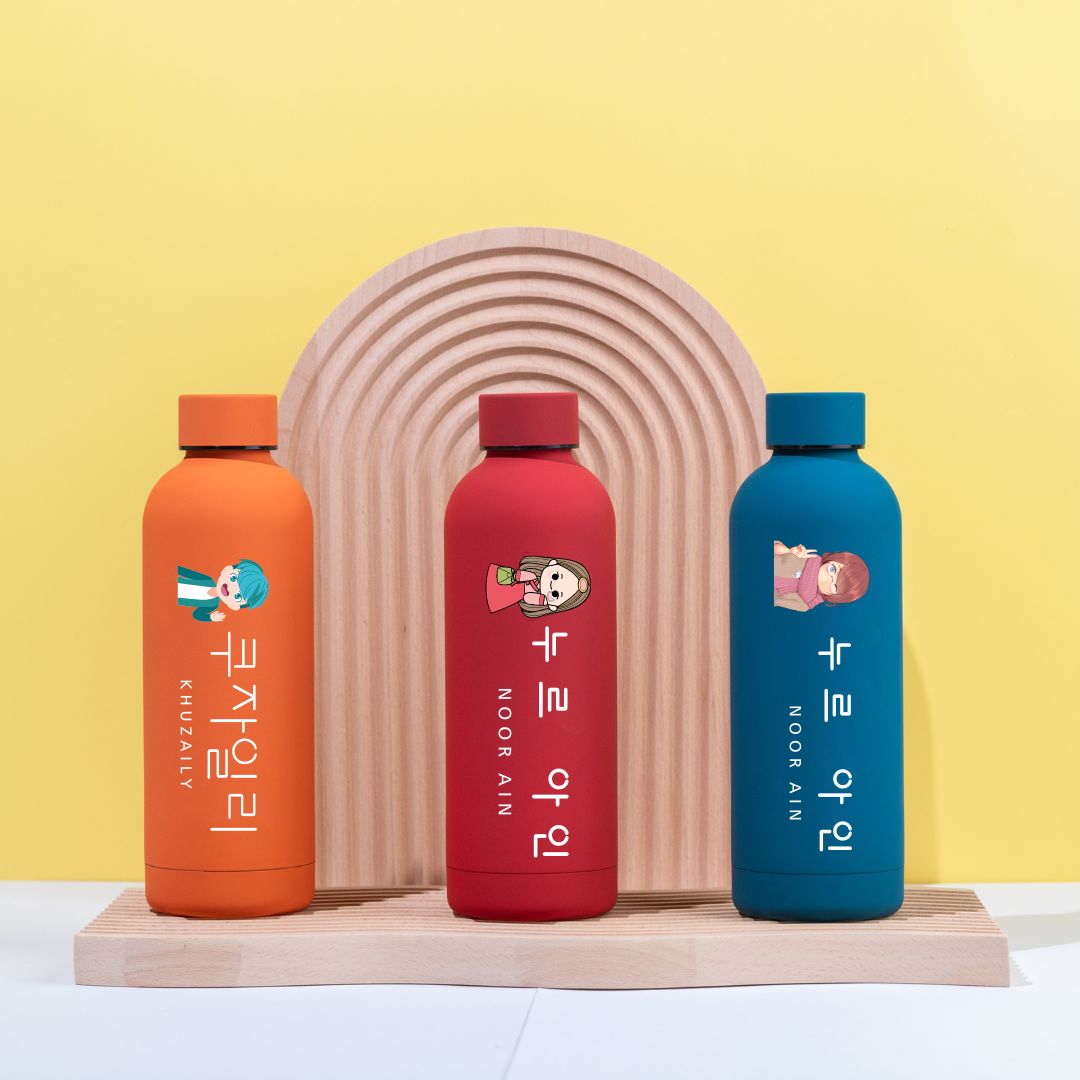 Personalised Luxe Tumbler with Korean Name