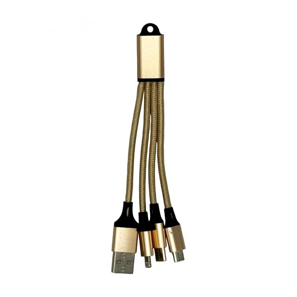 EP39 3-in-1 Retractable USB Charging Cable – Custom Logo Promotional