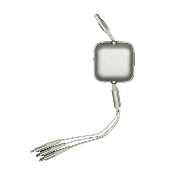 EP41 3-in-1 Retractable USB Charging Cable – Fast Charging