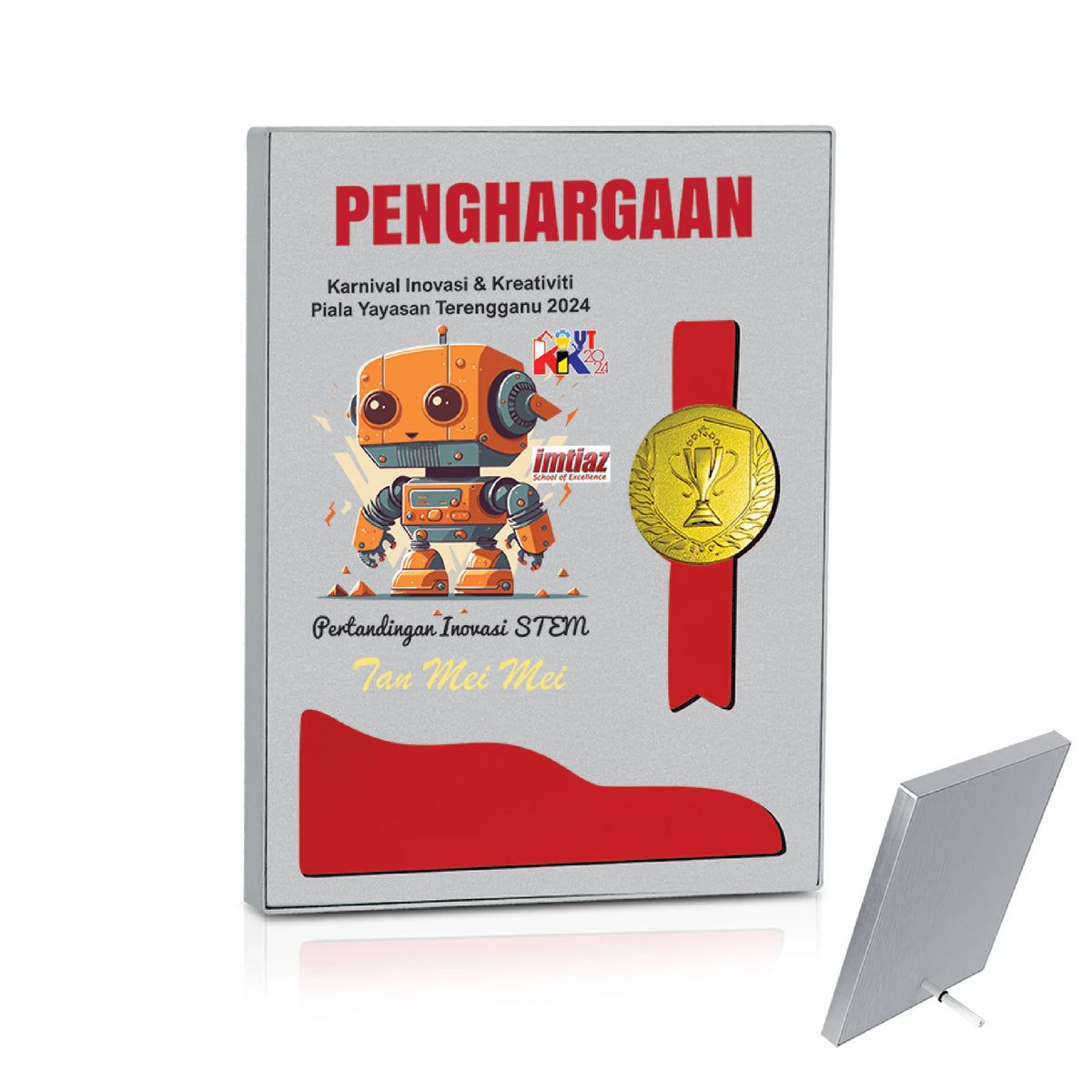 Acrylic + Aluminium Plaque (WP57)