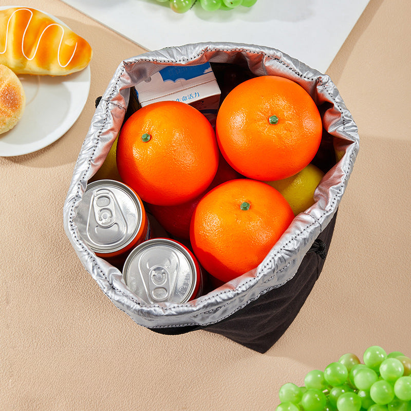 Loop Drawstring Insulated Lunch Bag