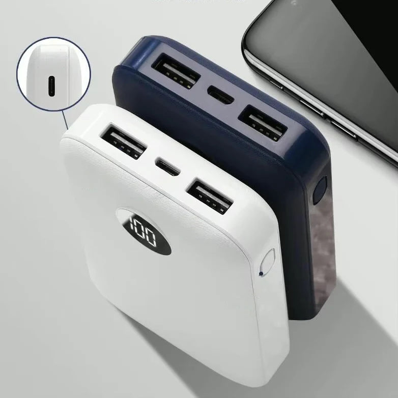 10,000mah Pocket Size Powerbank with LED Indicator