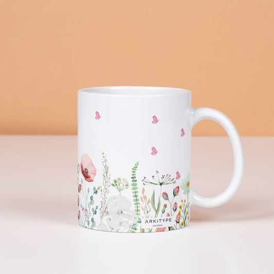 Mug Ceramic Wild Flower