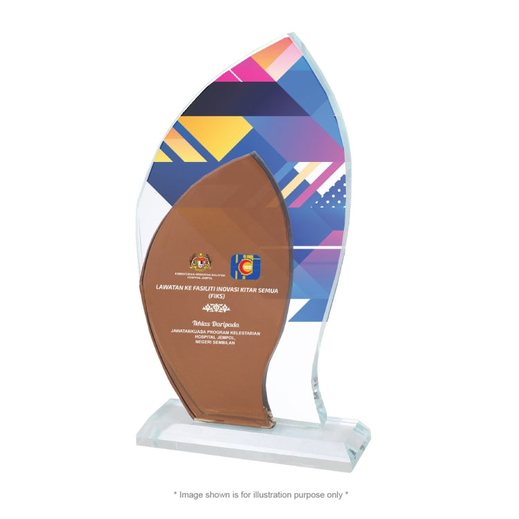 CY 1396 Crystal | Trophy Awards | Plaque