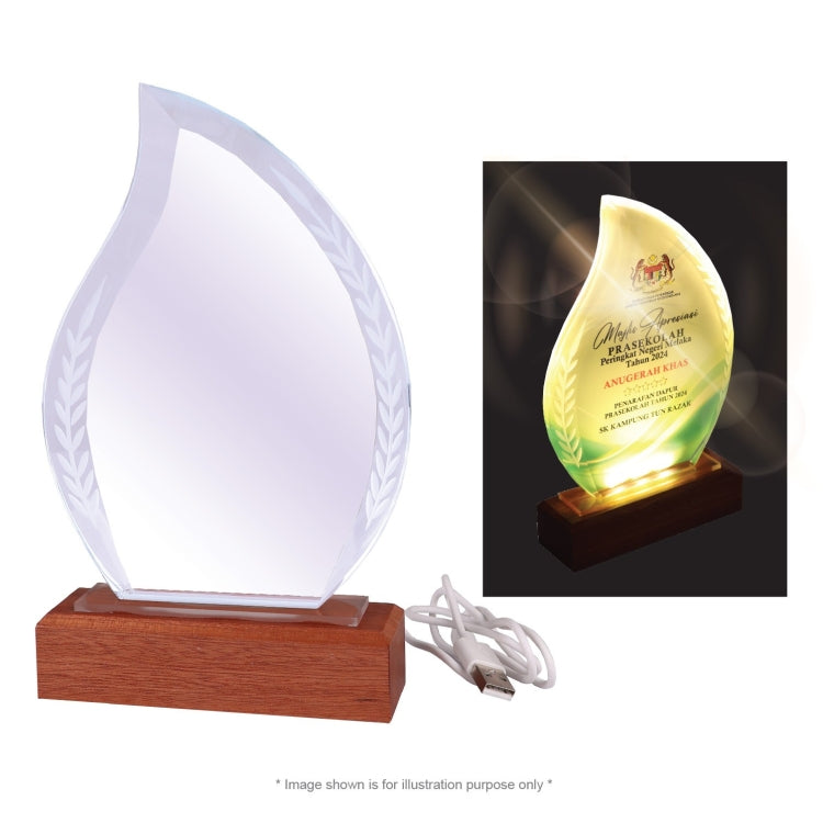 CY 1283 Crystal with LED Light
