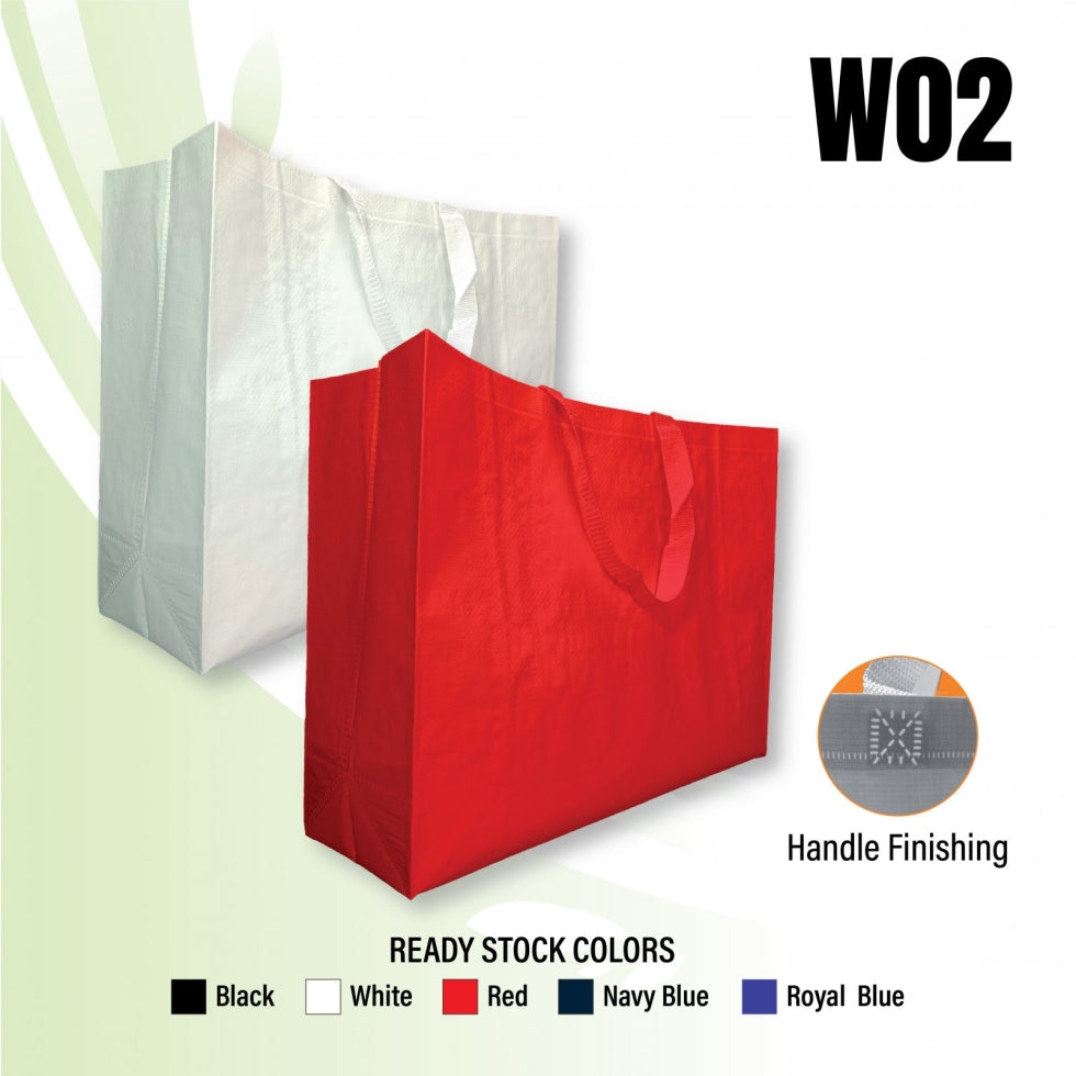 W02 Laminated PP Woven Bag A3 |  Shopping bag