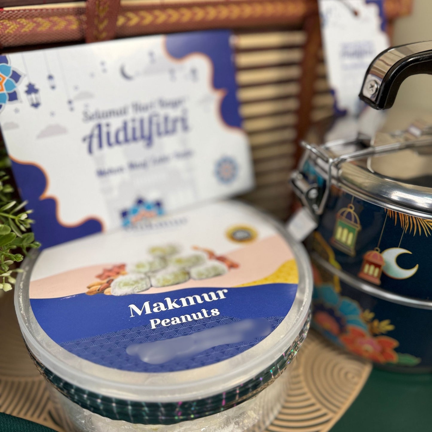 Prestige Gift Set – Premium Corporate Ramadhan & Raya Gift (Custom Tiffin)