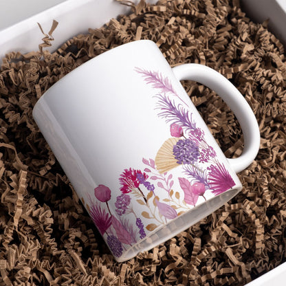 Mug Ceramic Flower