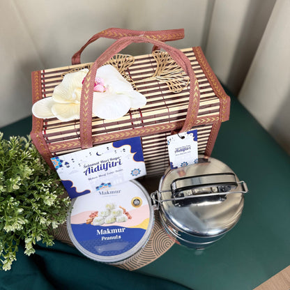 Prestige Gift Set – Premium Corporate Ramadhan & Raya Gift (Custom Tiffin)