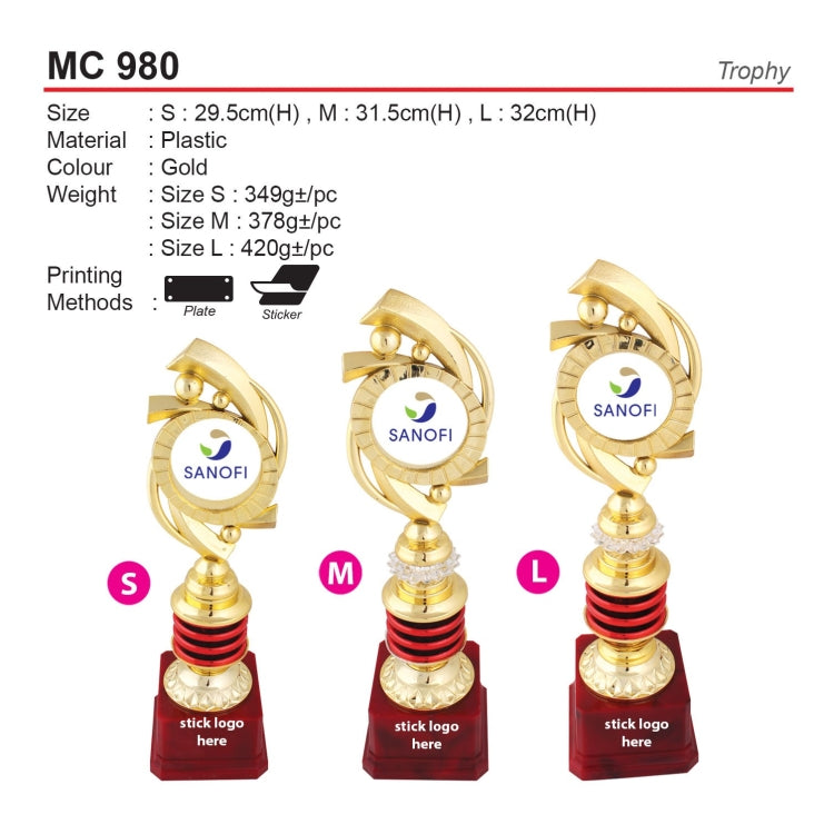 MC 980 Trophy Award