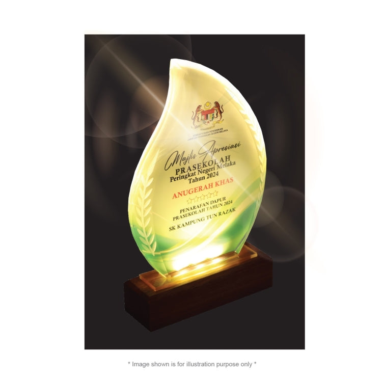CY 1283 Crystal with LED Light