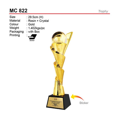 MC 822 Trophy Award