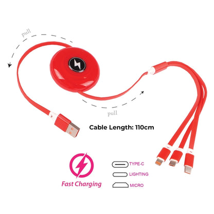 GBA 869 Corporate Gift Set | 3 in 1 USB Cable