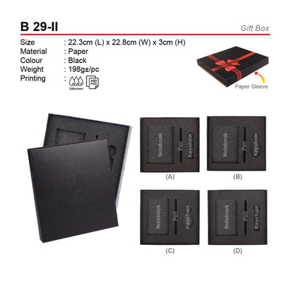 B 29-II Gift Box Packaging