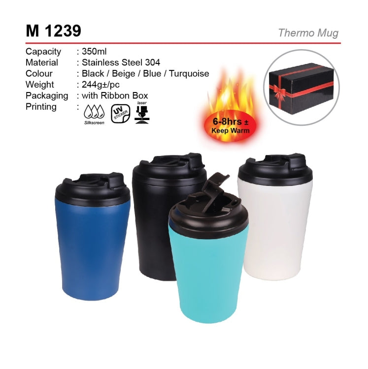 M 1239 Thermo Mug 350ml Stainless Steel 304