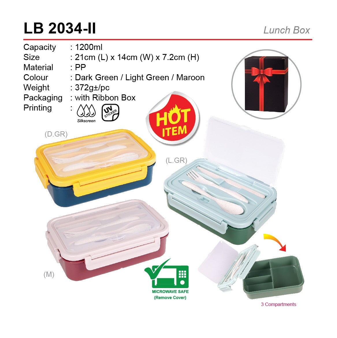 LBS-579 Corporate Gift Set Travel Set | Cooler Bag | Lunch Box | Tumbler