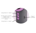 RF-662 Portable Rechargeable Fan