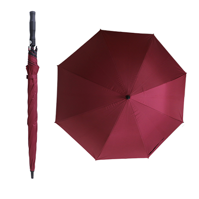 27" Auto-Open Inner Black Coated  Coated Quality Golf Big Umbrella