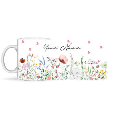 Mug Ceramic Wild Flower