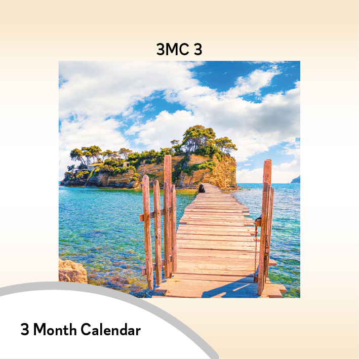3 Month Calendar 2027