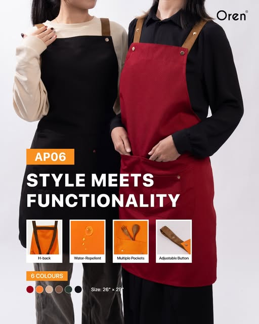 AP06 Apron 100% Polyster Canvas