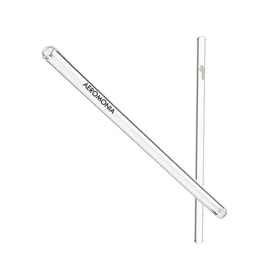 8mm Borosilicate Glass Straw | Corporate Gift | Drinkware 