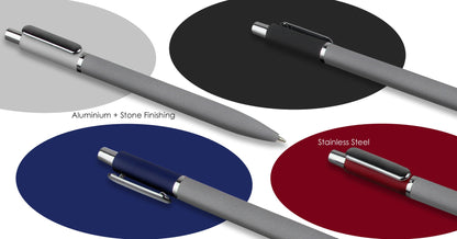 GRYT - Stone-finish Metal Ball Pen