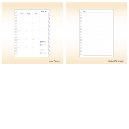Agenda Planner Thermo PU Vento