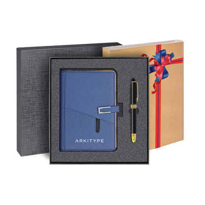 BOX 1238 Corporate Gift Set | PU Organizer | Metal pen