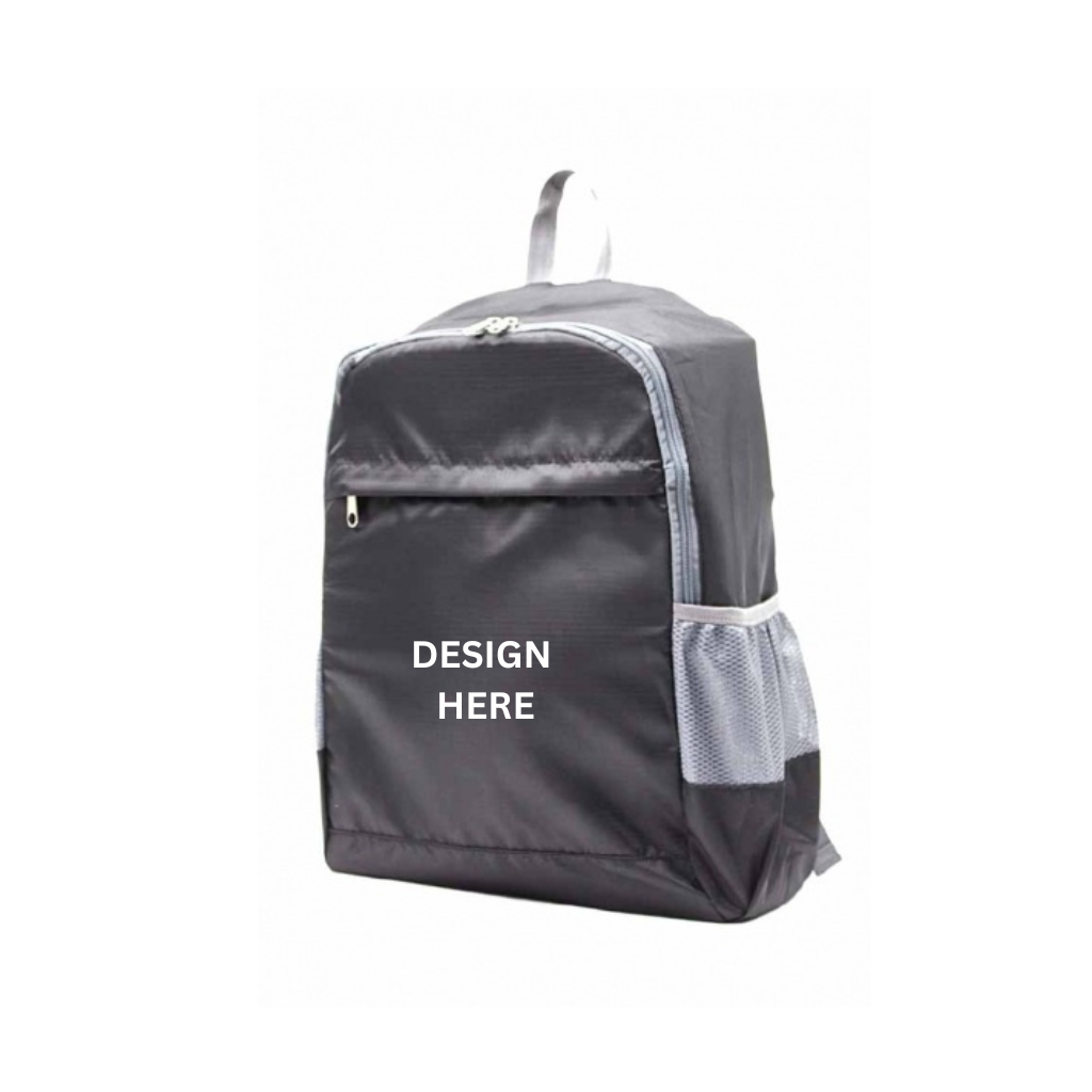 BPAF Foldable Backpack Bag 3 compartment