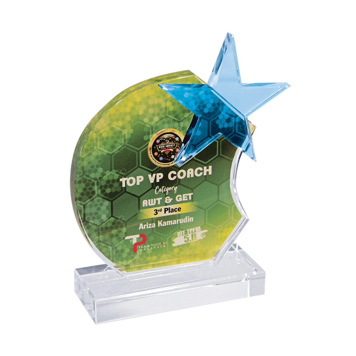 Crystal Plaque (CP3708)