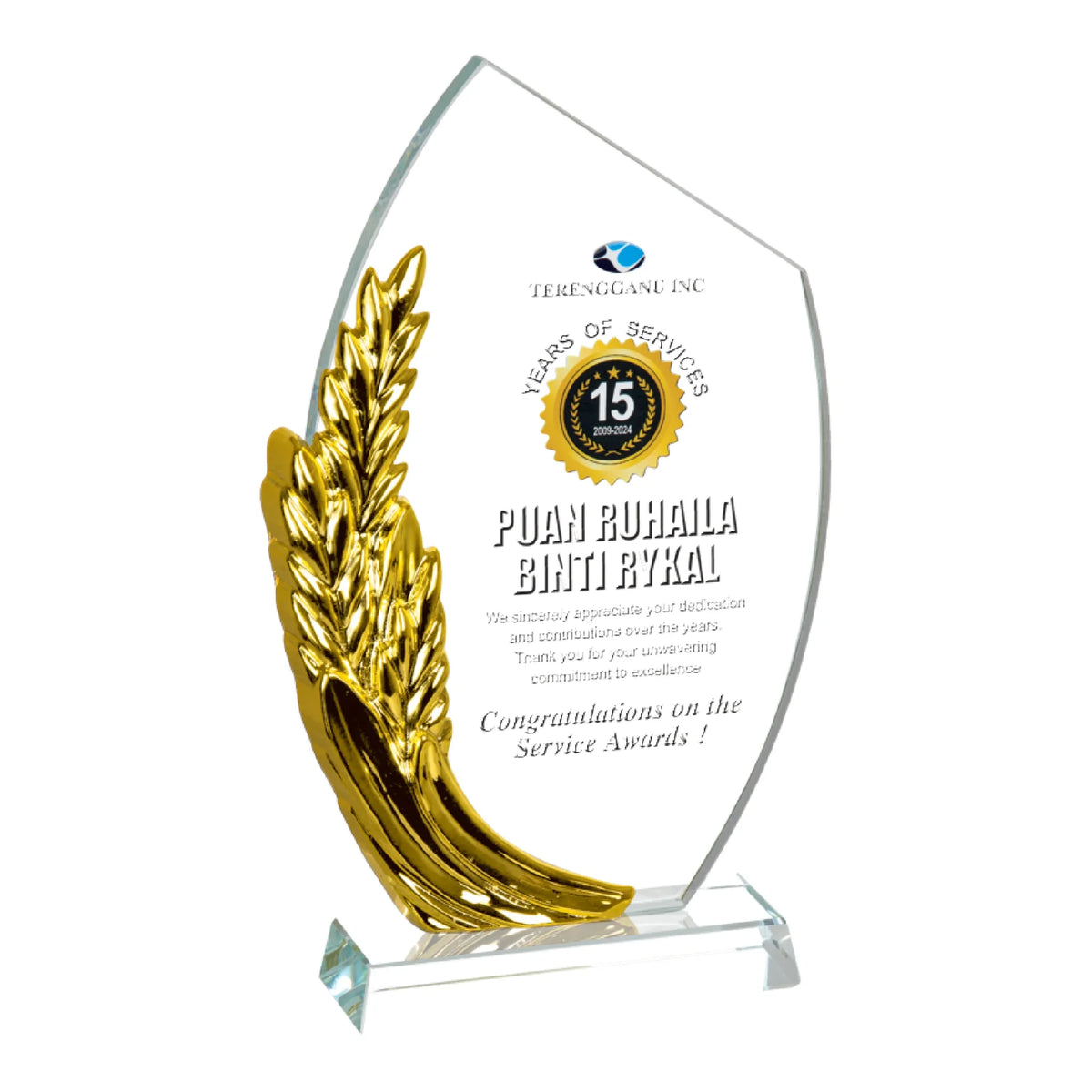 Crystal Plaque (CP3859)