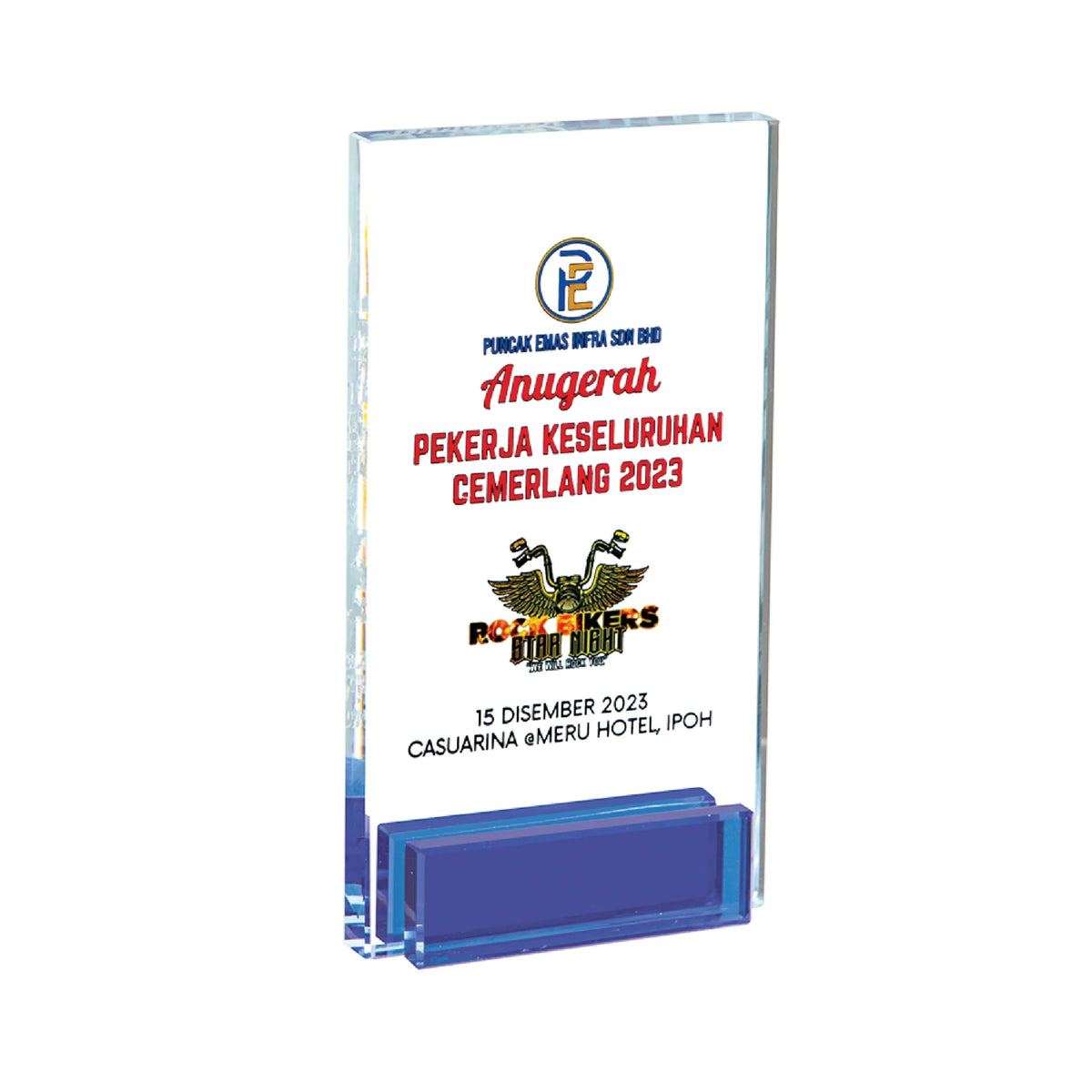 Crystal Plaque (CP3865)