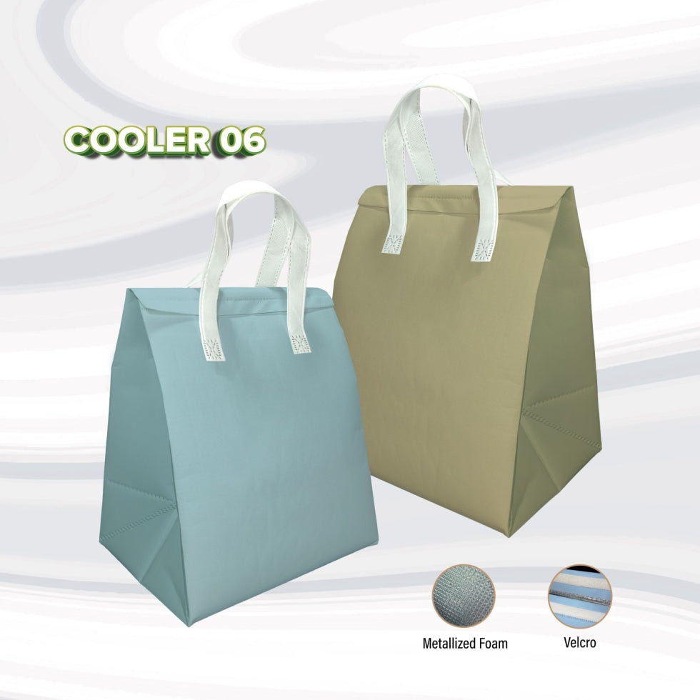 Cooler06 Laminated Non Woven Cooler Bag | Custom Printing Logo | Min Order 100pcs