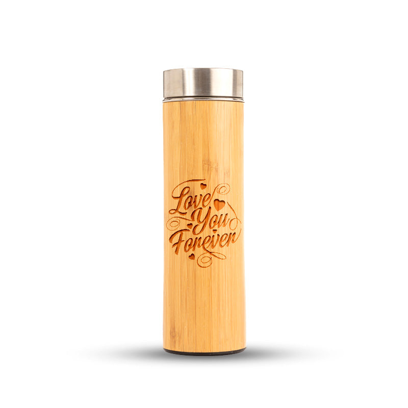 Wooden Tumbler with personalised design and  Name